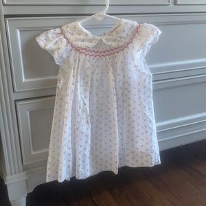 Busy Bees Peter Pan collar dress (12mos)